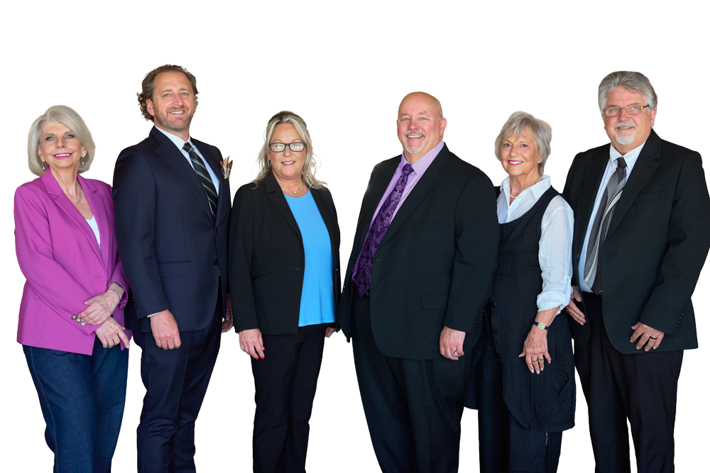 Team Wasaga — from left to right: Ellen Timms, Richard White, Tanya Snell, Brian Smith, Faye Ego, Joe Belanger